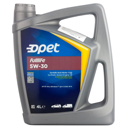 601350320 OPET Синт-ое мот.масло Fulllife 5W-30 SN GF-5 (4л) - 4 л