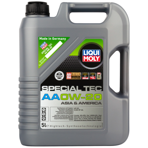 Синтетическое моторное масло Special Tec AA 0W-20 - 5 л
