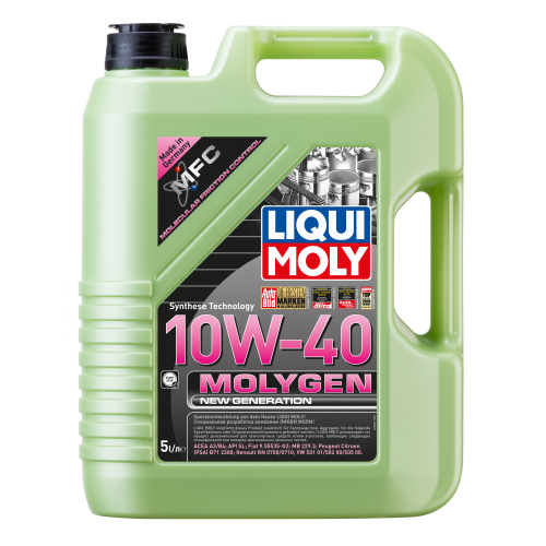 9061 LiquiMoly НС-синт. мот.масло Molygen New Generation 10W-40 (5л) - 5 л