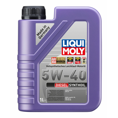 1340 LiquiMoly Синт-ое мот.масло Diesel Synthoil 5W-40 CF A3/B4 (1л) - 1 л