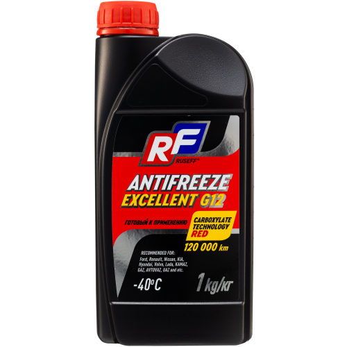 17357N RUSEFF Антифриз ANTIFREEZE EXCELLENT G12 40 (1кг) - 1 кг 17357N RUSEFF Антифриз ANTIFREEZE EXCELLENT G12 40 (1кг) - 1 кг