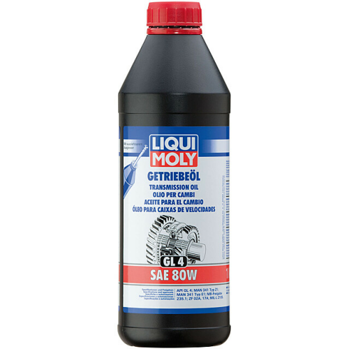 1020 LiquiMoly Мин. тр.масло Getrieb. 80W GL-4 (1л) - 1 л