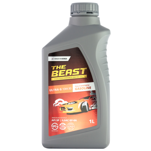E0112L01U1 THE BEAST Мин. мот.масло ULTRA G 10W-30 (1л) - 1 л