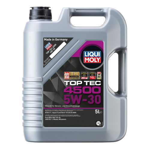 2318 LiquiMoly НС-синт. мот.масло Top Tec 4500 5W-30 C1 (5л) - 5 л