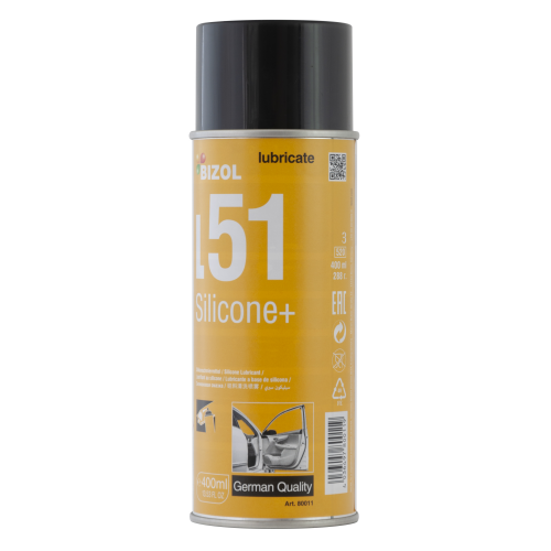 80011 BIZOL Силиконовая смазка Siliconе+ L51 (0,4л) - 0,4 л