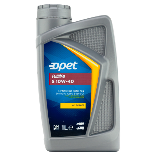601215094 OPET Синт. мот.масло Fulllife S 10W-40 CF/SM/SN (1л) - 1 л