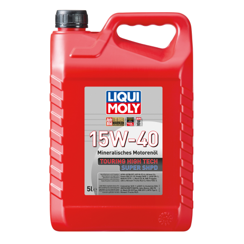 1084 LiquiMoly Мин. мот.масло THT Super SHPD 15W-40 CI-4/SL A3/B4/E7 DH-1 (5л) - 5 л