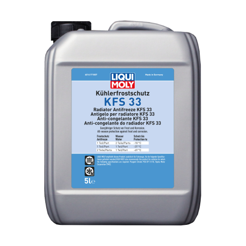 21131 LiquiMoly Антифриз-конц. Kuhlerfrostschutz KFS 33 (5л) - 5 л