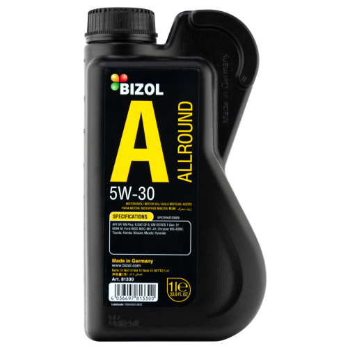 81330 BIZOL НС-синт. мот.масло Allround 5W-30 SP/SN Plus GF-6A (1л) - 1 л 81330 BIZOL НС-синт. мот.масло Allround 5W-30 SP/SN Plus GF-6A (1л) - 1 л