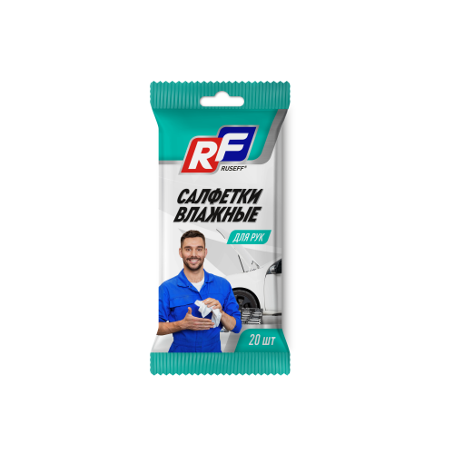 26751N RUSEFF Салфетки влажные для рук (20 шт) - 0,48 л