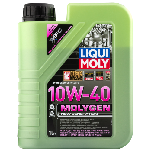 9955 LiquiMoly НС-синт. мот.масло Molygen New Generation 10W-40 (1л) - 1 л
